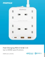 OnePlug 4 Outlets Power Strip With USB - Image 3