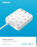 OnePlug 4 Outlets Power Strip With USB - Image 2