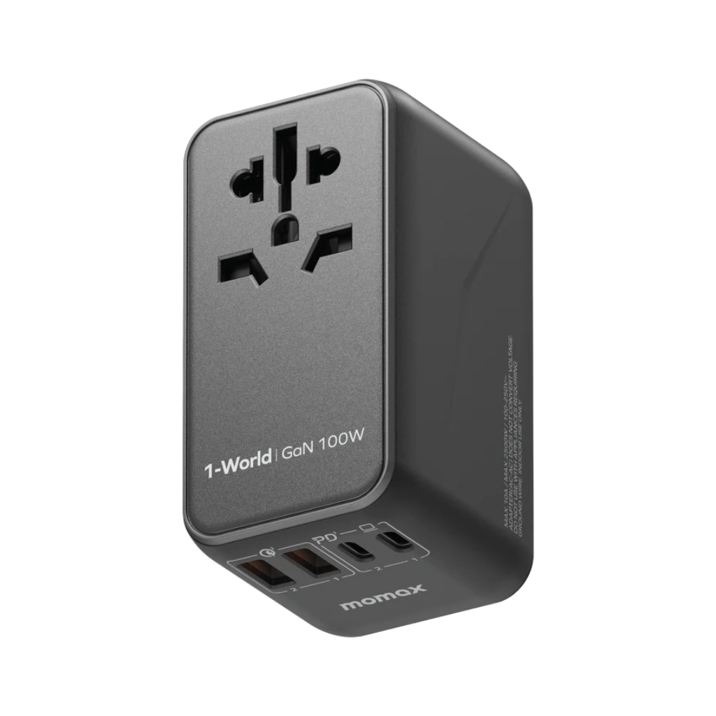 New Template-Photoroom - 2024-12-20T173353.720 1-World Universal 4-Port Travel GaN Charger 100W - Image 1