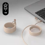 Mag.Link Duo Magnetic USB-C to USB-C & Lightning Cable 60W  2m - Image 2