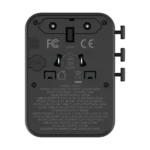 1-World² 5-Port Mini Universal Travel GaN Charger 70W with Dual AC - Image 10