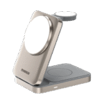 1-Charge Q.Port 3-in-1 Foldable Qi2 15W Magnetic Wireless Charging Stand