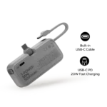 1-Power Mini 3-in-1 Power Bank 5000mAh (TYPE- C) - Image 5