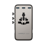 1-World² 205W 7-Port Dual AC Travel Adapter - Image 10