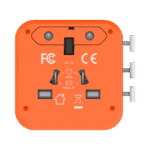 1-World² 2-Port USB-A and USB-C GaN Travel Charger 20W - Image 2