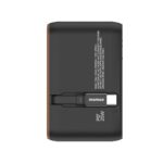 1-World+ 3-Port Travel Charger Built-In USB-C Cable 25W - Image 5