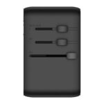 1-World+ 3-Port Travel Charger Built-In USB-C Cable 25W - Image 10