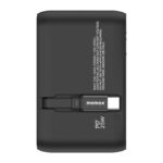 1-World+ 3-Port Travel Charger Built-In USB-C Cable 25W - Image 12