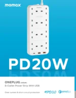 Oneplug 8-Outlet Power Strip With USB - Image 2