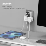 1-Charge Work Flow T-Shaped Extension Cord With 2 Sockets, 2 USB-A and 2 USB-C Ports - Image 5
