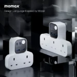 1-Charge Work Flow T-Shaped Extension Cord With 3 Sockets, 2 USB-A and 2 USB-C Ports - Image 6