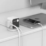1-Charge Work Flow 3-Outlet GaN Power Cube 25W with USB Ports - Image 3