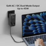 1-Pac⁺ 10000mAh 3in1 Hybrid GaN Battery Pack with Built-In Retractable Cable - Image 7