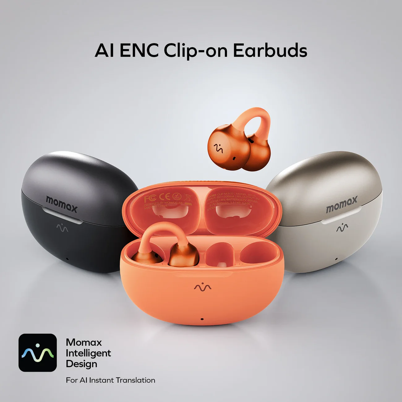 BT15_Content-Images_01_67f99eb8-9434-49ca-9e32-fc451c6cf722 1-Vibe Clip M.IN.D AI ENC Clip-On Earbuds - Image 1