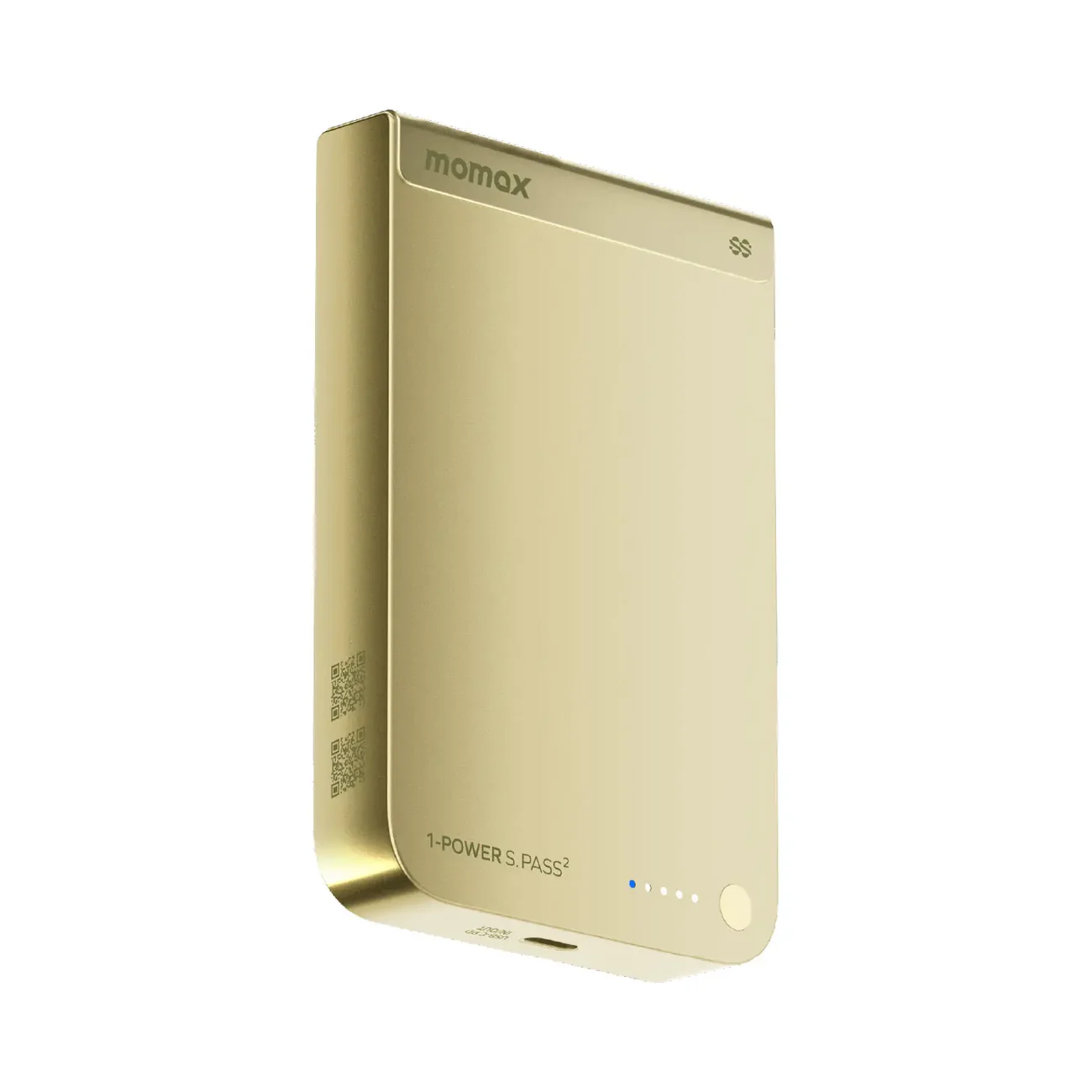IP163Q22_Y_02_1500 1-Power S.Pass² 10000mAh Semi SSB Magnetic Wireless Battery Pack (CCC) - Image 1
