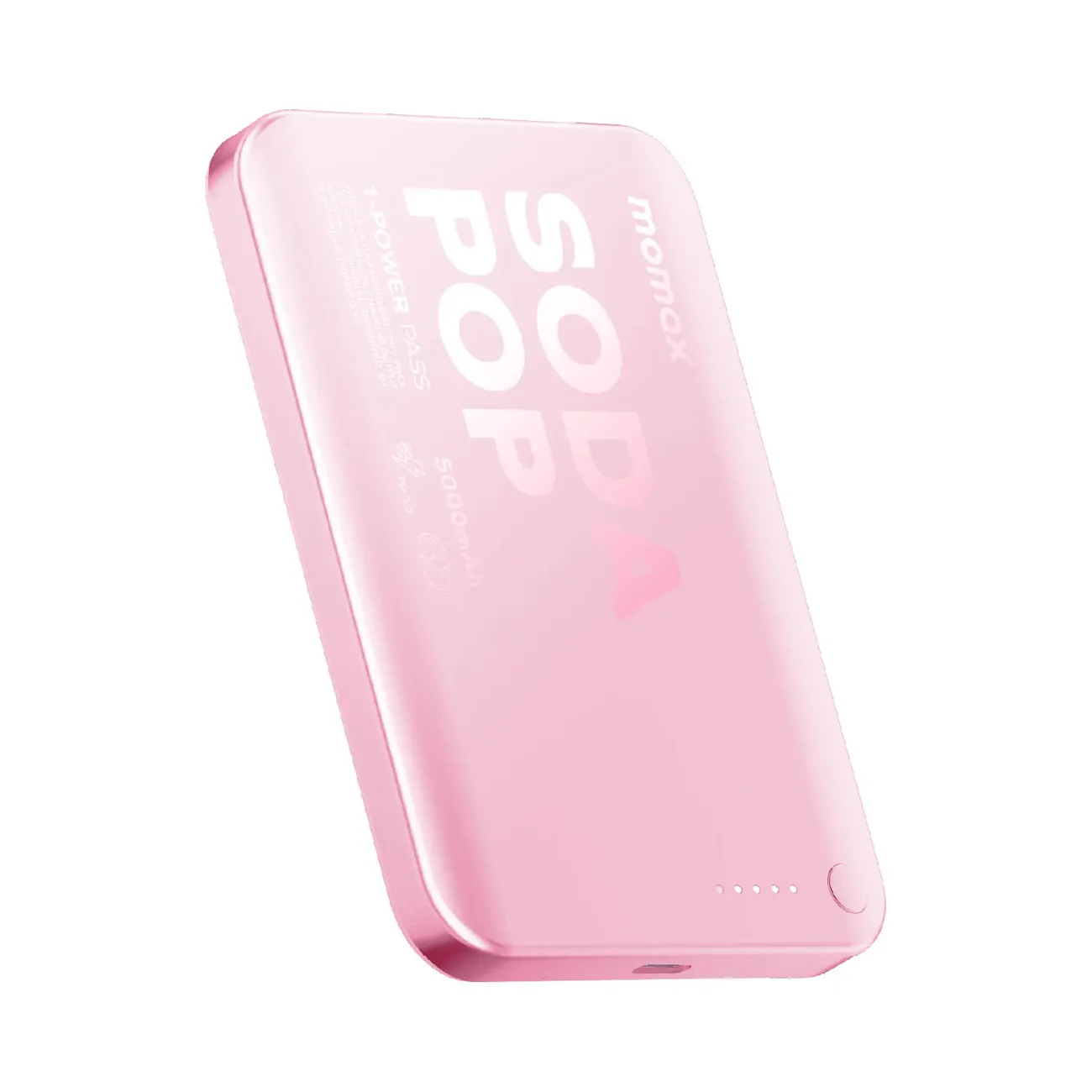 IP165_P_03_1500_d8028989-b7f7-4585-a450-63233def6ddc 1-Power Pass 5000mAh Magnetic Wireless Charging Battery Pack - Image 1