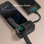 1-Power X Pro Mini⁺ 5000mAh Integrated Foldable USB-C Plug and Built-In USB-C Cable Battery Pack with Apple Watch Fast Charger - Image 9