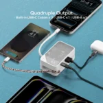 1-Power X⁺ 10000mAh Battery Pack with Dual Built-in USB-C Cable - Image 10