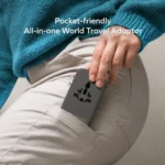 1-World² Pocket 25W 4-Port Dual AC Travel Adapter - Image 9