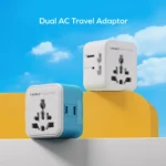 1-World² Pocket Mini Dual AC Travel Adapter - Image 5