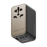 1-World Universal 4-Port Travel GaN Charger 120W + USB-C Cable