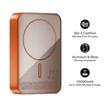 1-Power Q.Pass² 10000mAh Qi2 25W Magnetic Wireless Battery Pack - Image 3