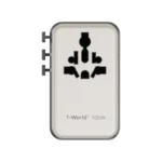 1-World² Universal 4-Port Travel GaN Charger 100W with Dual AC - Image 5