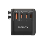 1-World Universal 4-Port Travel GaN Charger 120W + USB-C Cable - Image 5